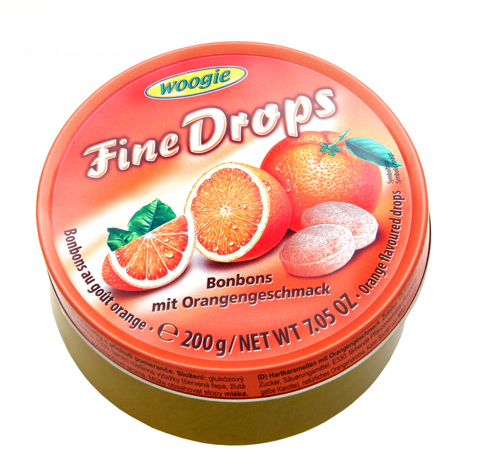 WOOGIE ORANGE LEMON CANDY 175G